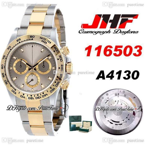 jhf a4130 автоматический хронограф мужские часы часы двухтона желтый золотой серый комплектный палочком стальной браслет лучшее издание 1165, Slivery;brown 
jhf a4130 автоматический хронограф мужские часы часы двухтона желтый золотой серый комплектный палочком стальной браслет лучшее издание 1165, Slivery;brown