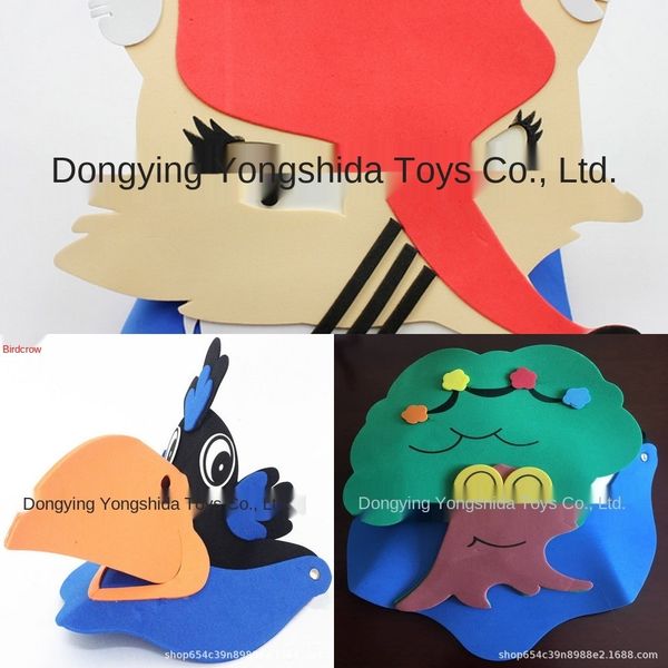 7w8x0 children's cartoon drama fox and crow big tree animal hat stage kindergarten table performance prop headdress headdress headdress
7w8x0 children's cartoon drama fox and crow big tree animal hat stage kindergarten table performance prop headdress headdress headdress