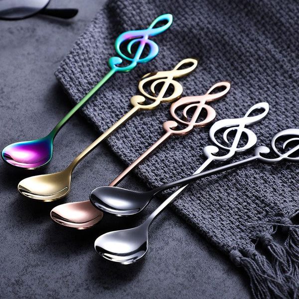 spoons 304 stainless steel coffee spoon ice-cream creative music mixing ins dessert cake kids
spoons 304 stainless steel coffee spoon ice-cream creative music mixing ins dessert cake kids