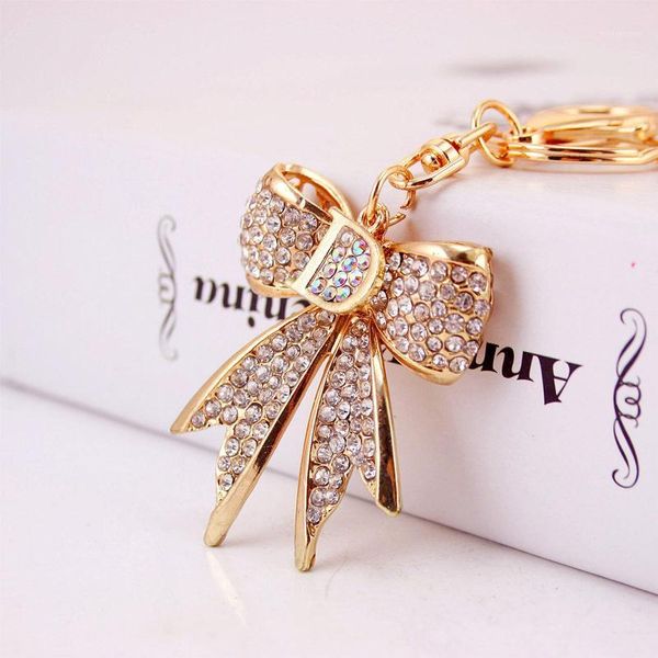 keychains fashion crystal bow car key chain women's bag accessories metal pendant small gift gifts1, Silver
keychains fashion crystal bow car key chain women's bag accessories metal pendant small gift gifts1, Silver