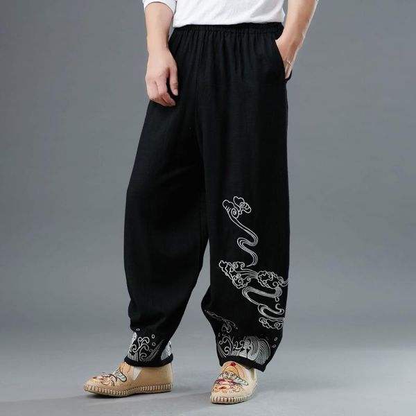 yoga outfits men pant linen embroid loose spring autumn male running jogging fitness workout casual trouser sportwear sweatpants, White;red
yoga outfits men pant linen embroid loose spring autumn male running jogging fitness workout casual trouser sportwear sweatpants, White;red
