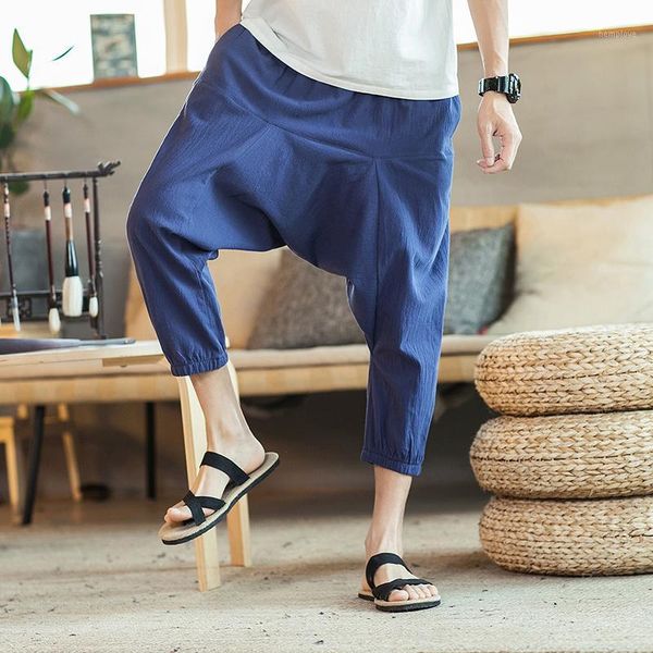 2020 men harem pants solid drop crotch joggers cotton linen trousers men baggy loose korean style casual pants m-5xl1, Black
2020 men harem pants solid drop crotch joggers cotton linen trousers men baggy loose korean style casual pants m-5xl1, Black