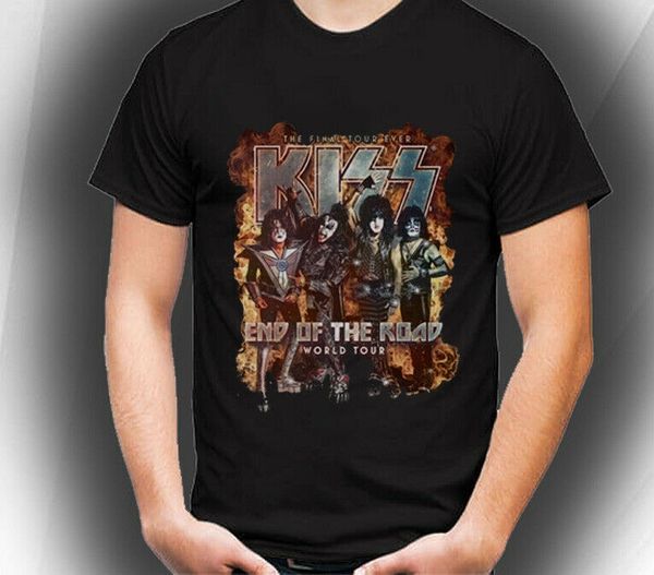 kiss 2020 'end of the road' world tour concert 2 side size s 5xl hoodie designers t shirts sweatshirt