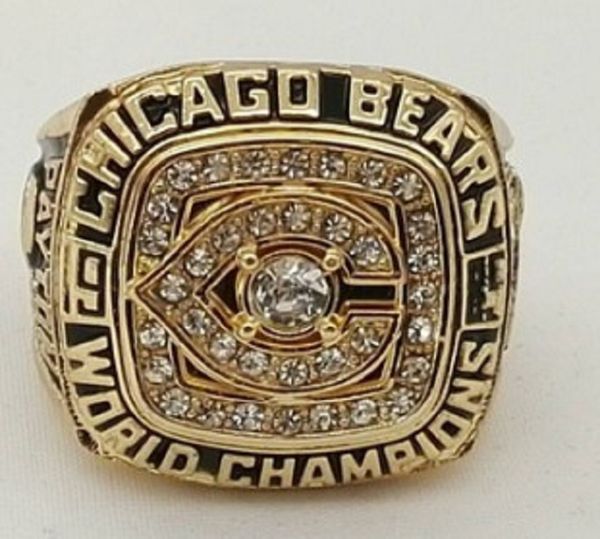 1985 bear championship ring men fashion husband for father's day boyftiend gift souvenir, Slivery;golden
1985 bear championship ring men fashion husband for father's day boyftiend gift souvenir, Slivery;golden