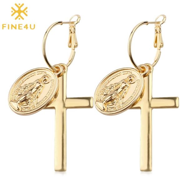 dangle & chandelier fine4u e103 religious cross virgin mary earrings for women stainless steel drop crucifix rosary jewelry, Silver
dangle & chandelier fine4u e103 religious cross virgin mary earrings for women stainless steel drop crucifix rosary jewelry, Silver