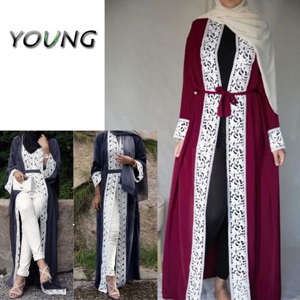 ethnic clothing fashion muslim lace maxi dress open abaya cardigan long robe gowns tunic kimono jubah middle east ramadan arab islamic, Red
ethnic clothing fashion muslim lace maxi dress open abaya cardigan long robe gowns tunic kimono jubah middle east ramadan arab islamic, Red