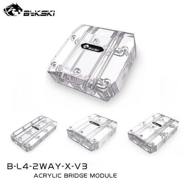 bykski multi graphics card bridging module acrylic connectors use for 2/3/4 gpu card connection channel, b-l4-2way-x-v3
bykski multi graphics card bridging module acrylic connectors use for 2/3/4 gpu card connection channel, b-l4-2way-x-v3
