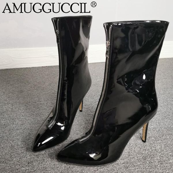 boots customize 2021 plus big size 35-47 black zip pointed toe fashion high heel females ladies mid calf women x1929
boots customize 2021 plus big size 35-47 black zip pointed toe fashion high heel females ladies mid calf women x1929
