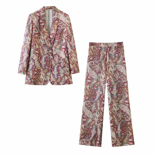 2021 new vintage female floral suits fall fashion elegant ladies women casual suit chic blazer girls two-piece set uuke, White;black
2021 new vintage female floral suits fall fashion elegant ladies women casual suit chic blazer girls two-piece set uuke, White;black