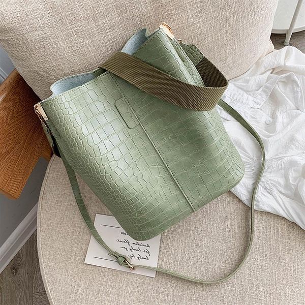 fashion stone pattern bucket bag women crossbody bags large capacity shoulder bags for women 2020 alligator women's handbags new
fashion stone pattern bucket bag women crossbody bags large capacity shoulder bags for women 2020 alligator women's handbags new