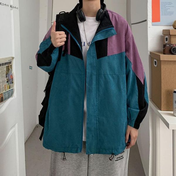 spring pullover jacket men's fashion loose rack jackets mens hit color casual hooded jacket streetwear hip hop bomber men, Black;brown
spring pullover jacket men's fashion loose rack jackets mens hit color casual hooded jacket streetwear hip hop bomber men, Black;brown