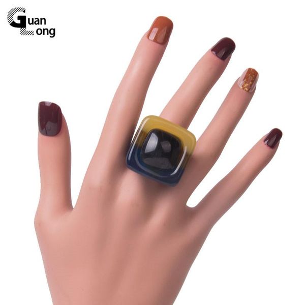 cluster rings guanlong design real engagement for women fashion jewelry resin beautiful cute ring girl punk geometric large, Golden;silver
cluster rings guanlong design real engagement for women fashion jewelry resin beautiful cute ring girl punk geometric large, Golden;silver