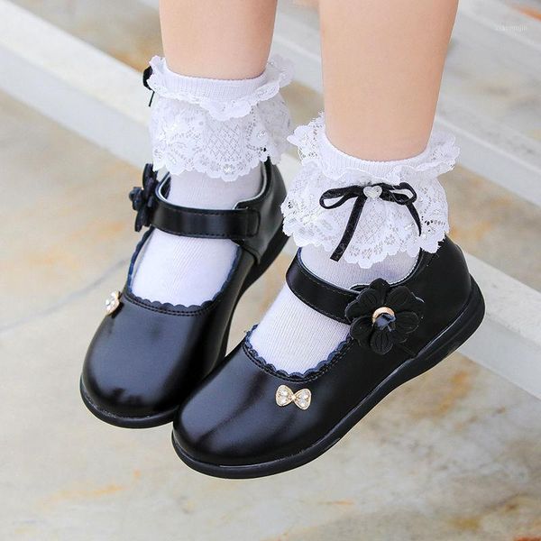 flat shoes kids student leather fashion princess ceremonial flower girl school bowtie black non-slip wear-resistant soft bottom1, Black;grey
flat shoes kids student leather fashion princess ceremonial flower girl school bowtie black non-slip wear-resistant soft bottom1, Black;grey