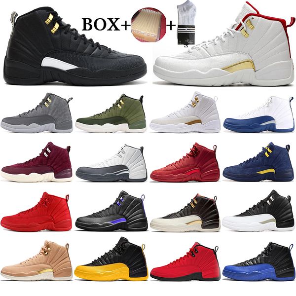 with box 2021 12 12s white dark grey game royal the master basketball shoes men flu game french winterized sports sneakers size 40-47
with box 2021 12 12s white dark grey game royal the master basketball shoes men flu game french winterized sports sneakers size 40-47