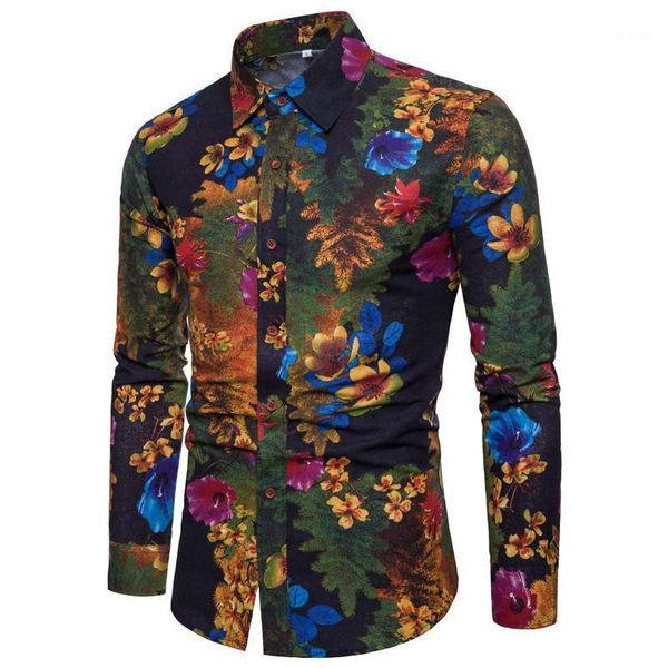 2020 spring and autumn casual flower shirt male clothes long sleeved beach shirts mens single breasted summer mens shirts a4131, White;black
2020 spring and autumn casual flower shirt male clothes long sleeved beach shirts mens single breasted summer mens shirts a4131, White;black