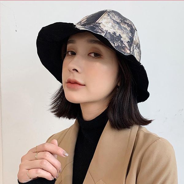 wide brim hats 2021 spring autumn genuine leather bucket hat vintage real sheep foldable hip hop fish for women, Blue;gray
wide brim hats 2021 spring autumn genuine leather bucket hat vintage real sheep foldable hip hop fish for women, Blue;gray