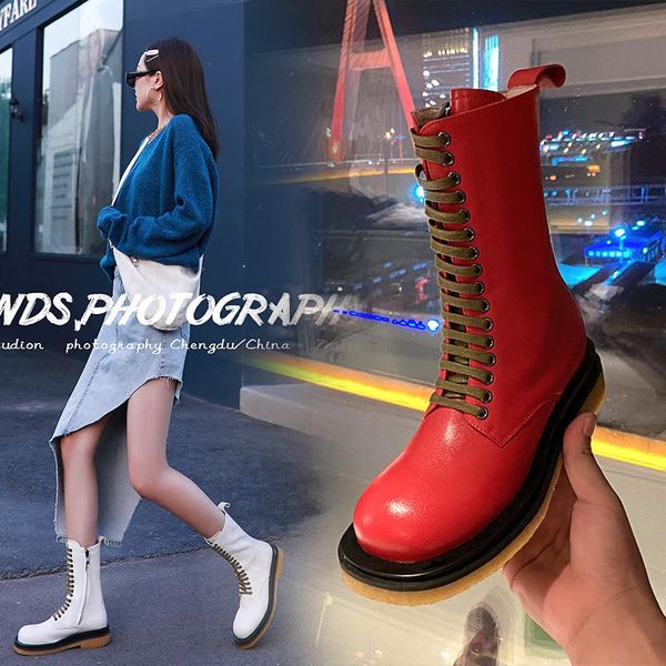 2020 new real cowhide women boot fashion women boots winter warm shoes botas feminina female motorcycle boots botas mujer, Black
2020 new real cowhide women boot fashion women boots winter warm shoes botas feminina female motorcycle boots botas mujer, Black