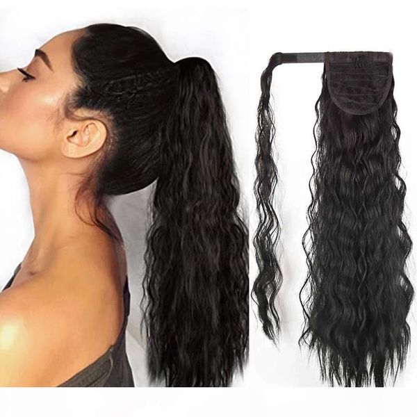 diva natural unprocessed malaysian virgin hairpiece corn wavy long ponytail wrap on clip hair extensions wet wavy pony tail, Black
diva natural unprocessed malaysian virgin hairpiece corn wavy long ponytail wrap on clip hair extensions wet wavy pony tail, Black
