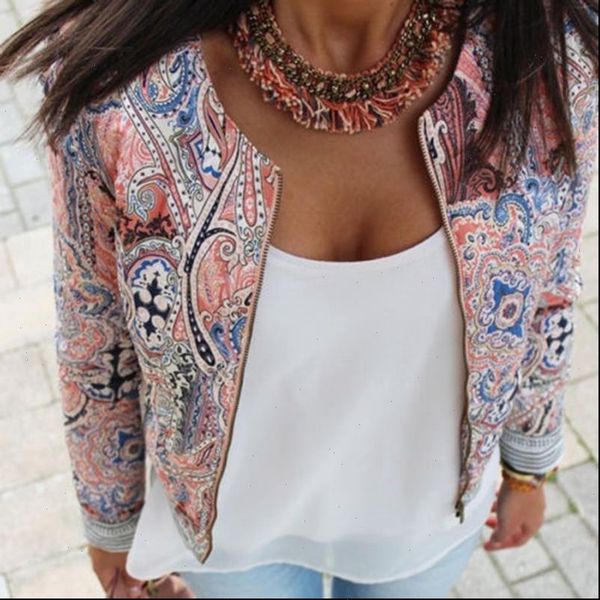 fashion autumn women clothes print zipper long sleeve bomber coat basic pilot jacket female outerwear clothing, Black;brown
fashion autumn women clothes print zipper long sleeve bomber coat basic pilot jacket female outerwear clothing, Black;brown