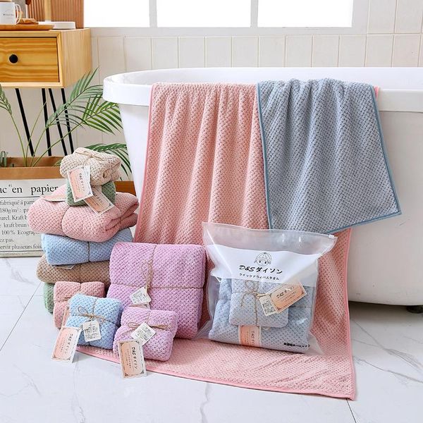 japanese thickened super absorbent two piece gift set coral suede pineapple men and women can wear bath towel
japanese thickened super absorbent two piece gift set coral suede pineapple men and women can wear bath towel