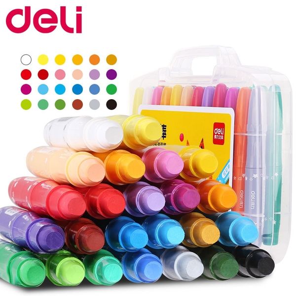 deli non-toxic 12/24/36 color water soluble oil pastel wax crayon set for school painting art supplies cute drawing pen kid gift y200428
deli non-toxic 12/24/36 color water soluble oil pastel wax crayon set for school painting art supplies cute drawing pen kid gift y200428