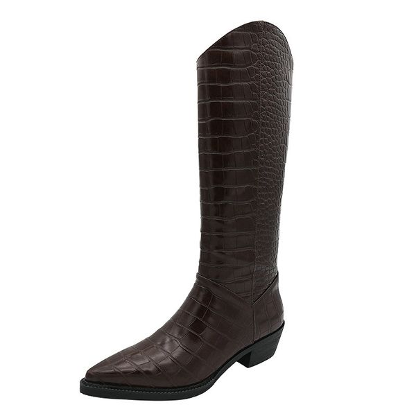 2021 new warm women knee high boots chunky heels autumn winter dancing party shoes woman euro style female long boots, Black
2021 new warm women knee high boots chunky heels autumn winter dancing party shoes woman euro style female long boots, Black