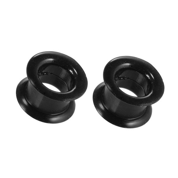 1pair 3-40mm sile black flexible double flared ear plugs tunnels ear gauge expander stretcher earlets earrings for ear pierc q sqchid, Silver
1pair 3-40mm sile black flexible double flared ear plugs tunnels ear gauge expander stretcher earlets earrings for ear pierc q sqchid, Silver