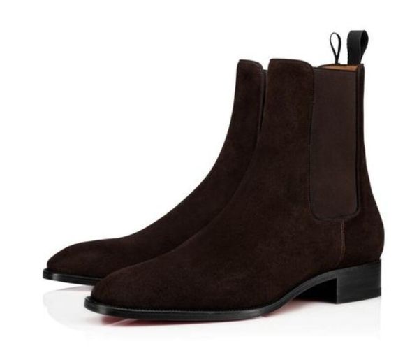 elegant fashion plain toe suede blended fabrics plain men's boots suede leather booties red bottom kicko ankle boot coffee, Black
elegant fashion plain toe suede blended fabrics plain men's boots suede leather booties red bottom kicko ankle boot coffee, Black