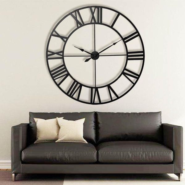80cm modern 3d large retro black iron art hollow wall clock roman numerals home decor big clock on the wall1
80cm modern 3d large retro black iron art hollow wall clock roman numerals home decor big clock on the wall1