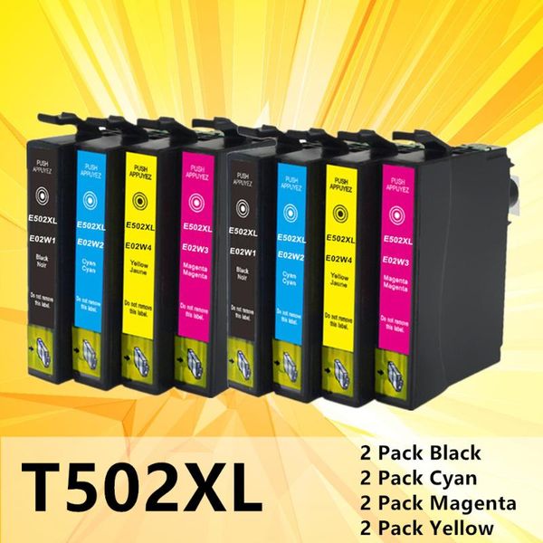 8pk картридж для 502 t502 xl 502xl для expression xp5100 xp5105 wrokforce вф-2865 вф-2860 картриджи для принтеров
8pk картридж для 502 t502 xl 502xl для expression xp5100 xp5105 wrokforce вф-2865 вф-2860 картриджи для принтеров