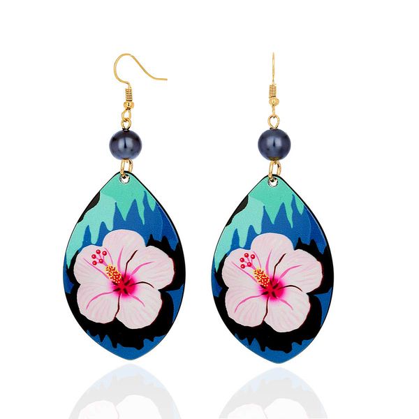 earrings of holiday earrings jewelry dangling blue pink flower acrylic drop accessories hawaiian earrings for women gifts, Silver
earrings of holiday earrings jewelry dangling blue pink flower acrylic drop accessories hawaiian earrings for women gifts, Silver