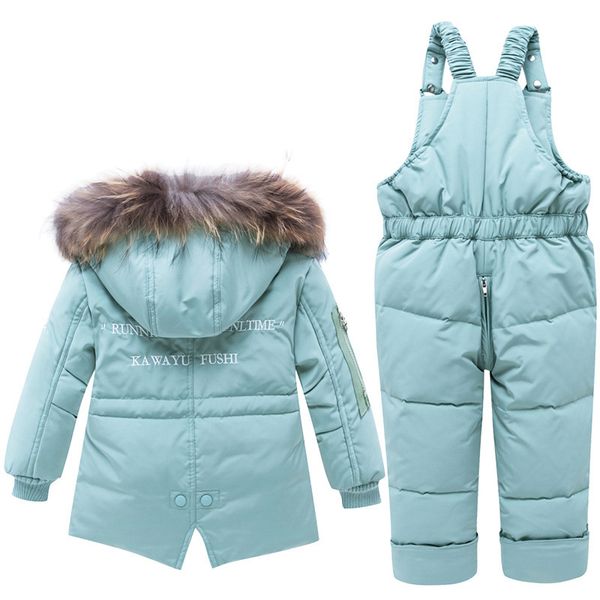 iyeal children clothing sets 2 pcs coat + trousers winter kids clothes down jacket suits boys & girls real fur hooded outerwear lj201203, Blue;gray
iyeal children clothing sets 2 pcs coat + trousers winter kids clothes down jacket suits boys & girls real fur hooded outerwear lj201203, Blue;gray