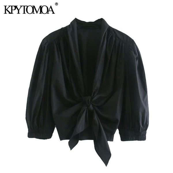 kpytomoa women 2021 fashion with elastic trim ruffled cropped blouses vintage puff sleeve bow tied female shirts blusa chic, White
kpytomoa women 2021 fashion with elastic trim ruffled cropped blouses vintage puff sleeve bow tied female shirts blusa chic, White