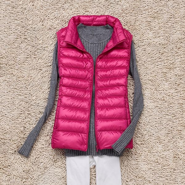 2020 duck 90% white female ultra light winter down vest sleeveless autumn jacket short jackets yctp, Black;white
2020 duck 90% white female ultra light winter down vest sleeveless autumn jacket short jackets yctp, Black;white