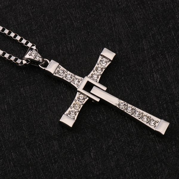 cross lovers boys domineering speed necklace style men and passion pendant titanium steel chain fashion jewelry, Silver
cross lovers boys domineering speed necklace style men and passion pendant titanium steel chain fashion jewelry, Silver