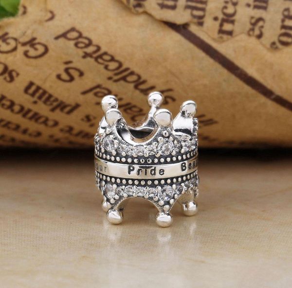 925 sterling silver sparking crown to crown charm bead fits european jewelry charm bracelets loose beads, Black
925 sterling silver sparking crown to crown charm bead fits european jewelry charm bracelets loose beads, Black