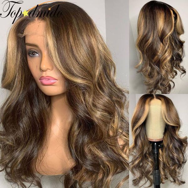 lace wigs dmido 13x6 highlight blonde color front with baby hair brazilian remy body wave human, Black;brown
lace wigs dmido 13x6 highlight blonde color front with baby hair brazilian remy body wave human, Black;brown