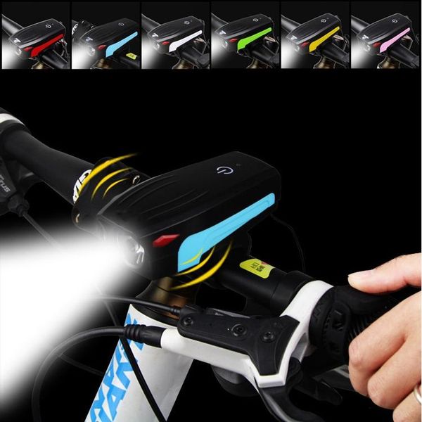 waterproof electric bike bell usb charging 130 db rainproof horn cycling horn light headlight bicycle ring bell accessory
waterproof electric bike bell usb charging 130 db rainproof horn cycling horn light headlight bicycle ring bell accessory