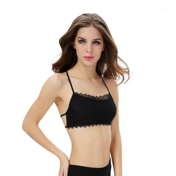 camisoles & tanks feitong 2021 fshion women lace strap backless wrapped chest shirt tank crop lady #yl1, Black;white 
camisoles & tanks feitong 2021 fshion women lace strap backless wrapped chest shirt tank crop lady #yl1, Black;white