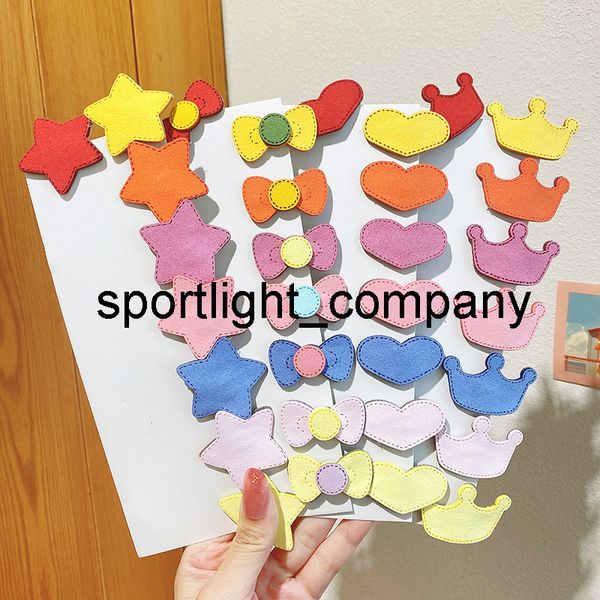 2022 2 pcs/set baby girls cute colors star bow heart crown ornament hair clips children sweet barrettes hairpins kid hair accessories, Slivery;white
2022 2 pcs/set baby girls cute colors star bow heart crown ornament hair clips children sweet barrettes hairpins kid hair accessories, Slivery;white