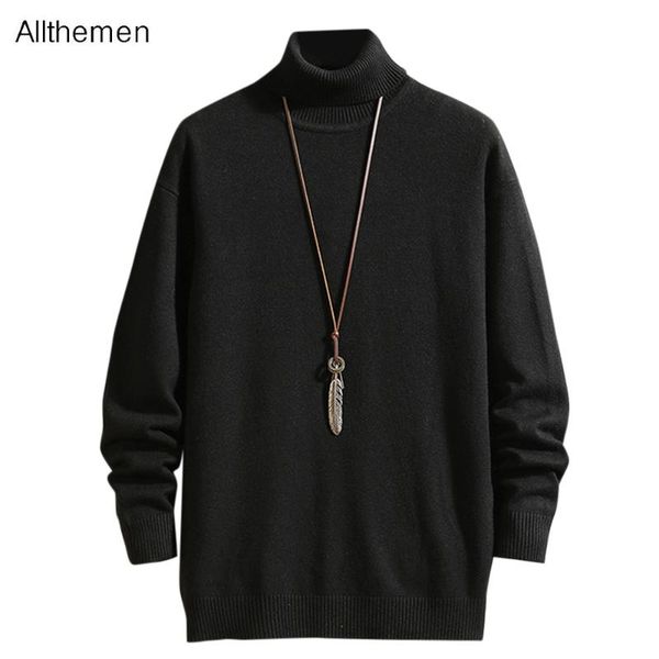 allthemen autumn winter men turtleneck sweater male solid colore men's coat slim fit knitted pullovers bottoming jumper, White;black
allthemen autumn winter men turtleneck sweater male solid colore men's coat slim fit knitted pullovers bottoming jumper, White;black