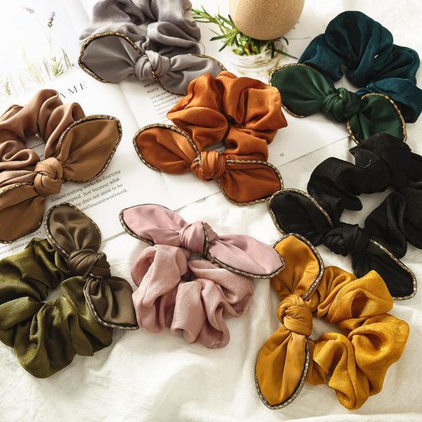 hair accessories 8pc/lot boutique embroider scrunchies ears bowknot elastic hairband ponytail holder wholesale
hair accessories 8pc/lot boutique embroider scrunchies ears bowknot elastic hairband ponytail holder wholesale