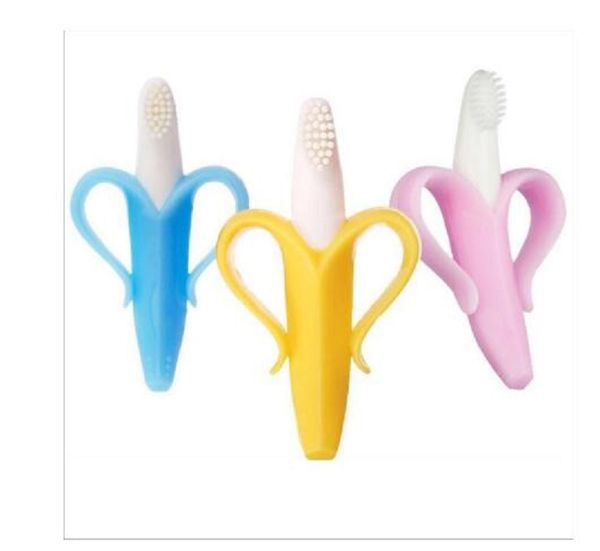 baby silicone training toothbrush bpa banana shape safe toddle teether chew toys teething ring gift for infant baby chewing
baby silicone training toothbrush bpa banana shape safe toddle teether chew toys teething ring gift for infant baby chewing