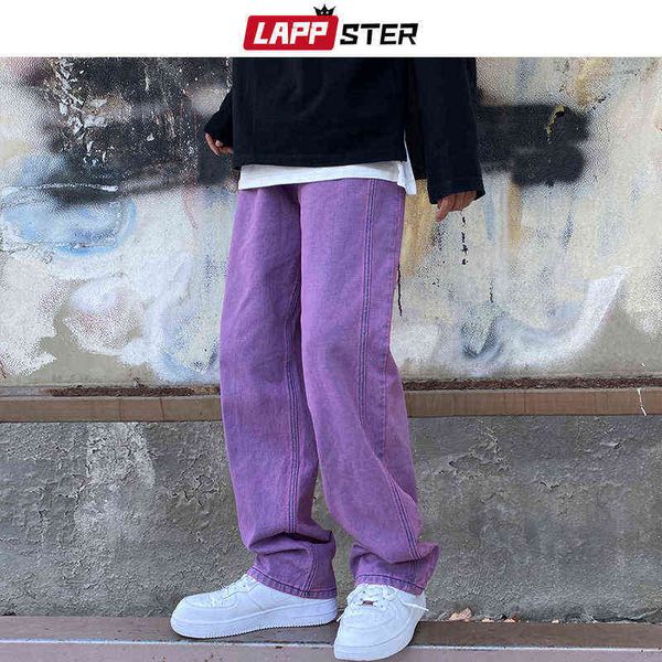 lappster men purple vintage baggy jeans 2022 mens low rise denim y2k trousers male wide leg straight streetwear plus size 0309, Blue
lappster men purple vintage baggy jeans 2022 mens low rise denim y2k trousers male wide leg straight streetwear plus size 0309, Blue