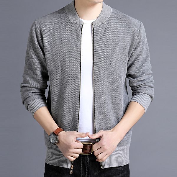 men's fall and winter knitted long sleeve net edition fashion sports youth individual jacket, Black;brown
men's fall and winter knitted long sleeve net edition fashion sports youth individual jacket, Black;brown