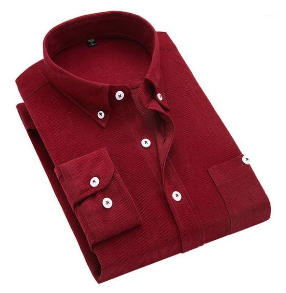 autumn winter new men's corduroy bottomed long sleeve shirt fashionable all-around japanese korean solid shirt large 5xl1, White;black
autumn winter new men's corduroy bottomed long sleeve shirt fashionable all-around japanese korean solid shirt large 5xl1, White;black