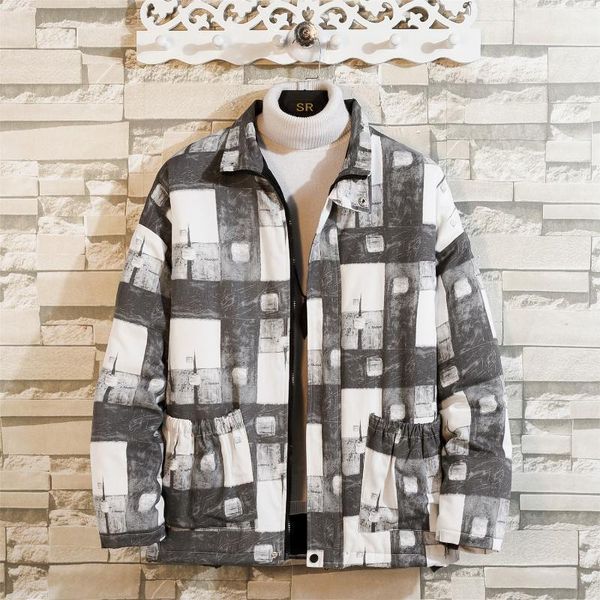 winter warm new style cotton parka men's korean version fashion loose plaid cotton-padded large size m-5xl cotton jacket coat1, Black
winter warm new style cotton parka men's korean version fashion loose plaid cotton-padded large size m-5xl cotton jacket coat1, Black