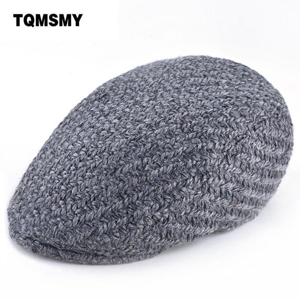 berets retro knitted wool hats for men cotton casual visors peaked cap gorras planas flat caps winter men's beret boina bone, Blue;gray
berets retro knitted wool hats for men cotton casual visors peaked cap gorras planas flat caps winter men's beret boina bone, Blue;gray