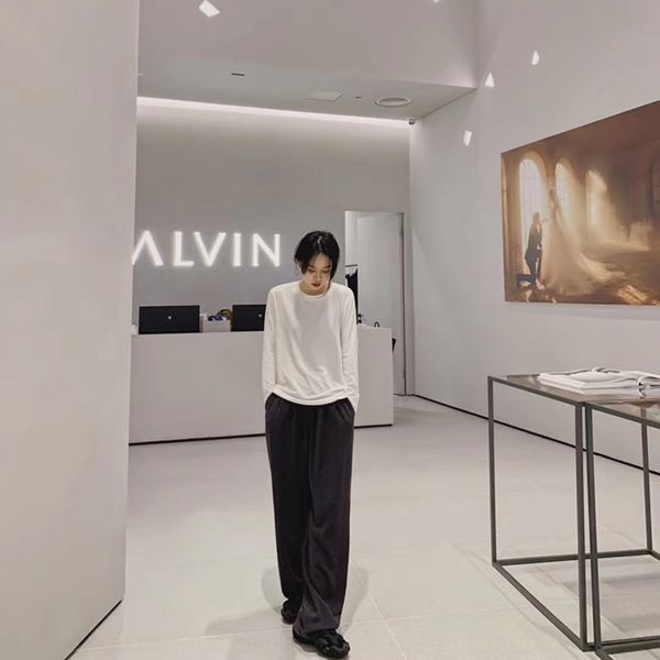 net red tencel t2020 autumn new basic bottom up can be worn on of t-shirt women's round neck coat t-shirt solid color long sleeve oe, White
net red tencel t2020 autumn new basic bottom up can be worn on of t-shirt women's round neck coat t-shirt solid color long sleeve oe, White