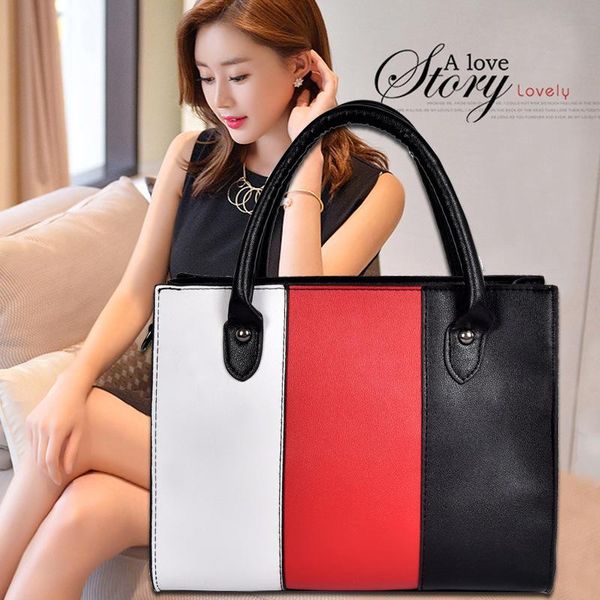 2020 fashion spell color big bag wild shoulder bag women handbag messenger bags leather shoulder lady crossbody
2020 fashion spell color big bag wild shoulder bag women handbag messenger bags leather shoulder lady crossbody